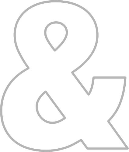 Амперсанд трафарет