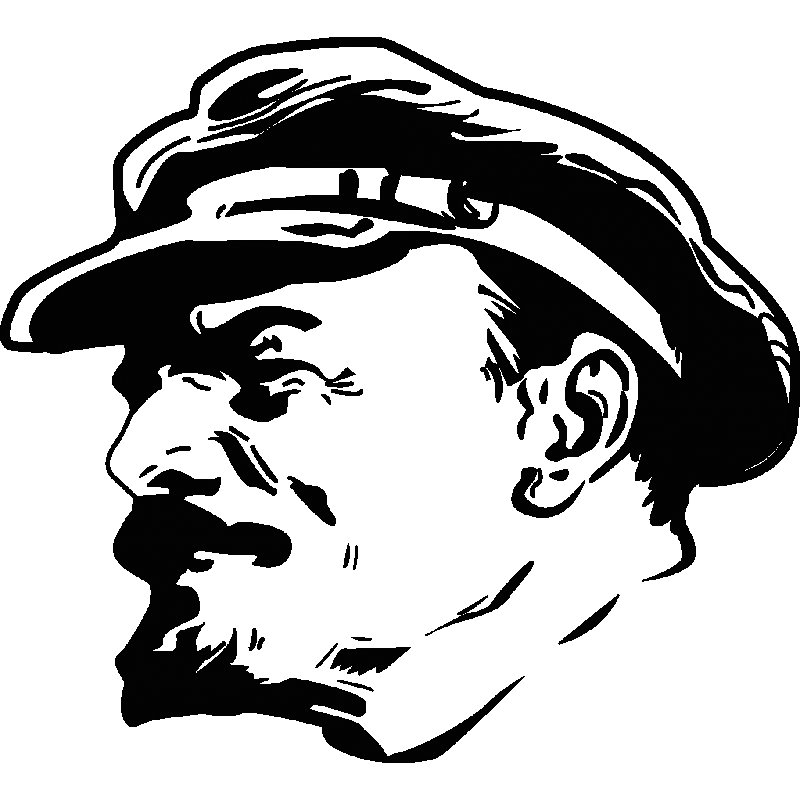 Ленин трафарет