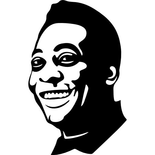 Пеле силуэт