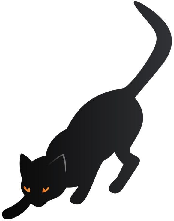 Трафарет кошки