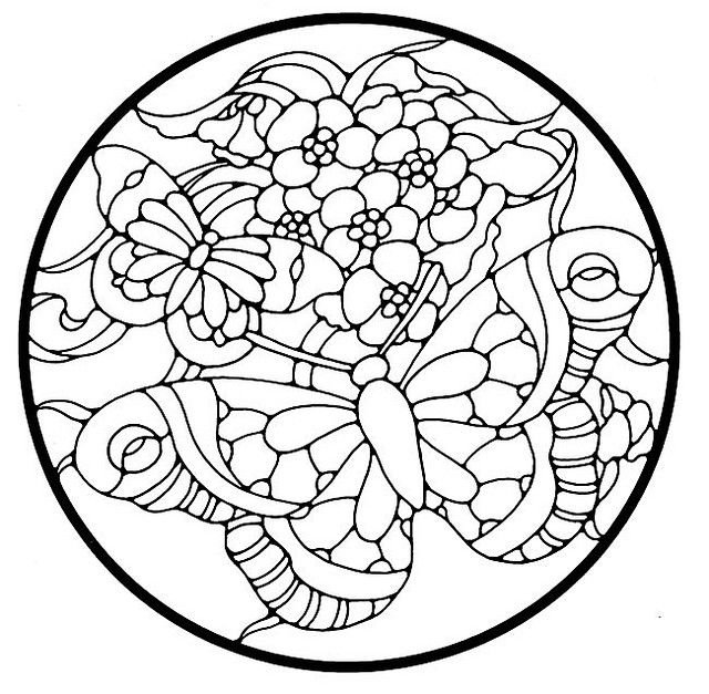 Узоры для витража