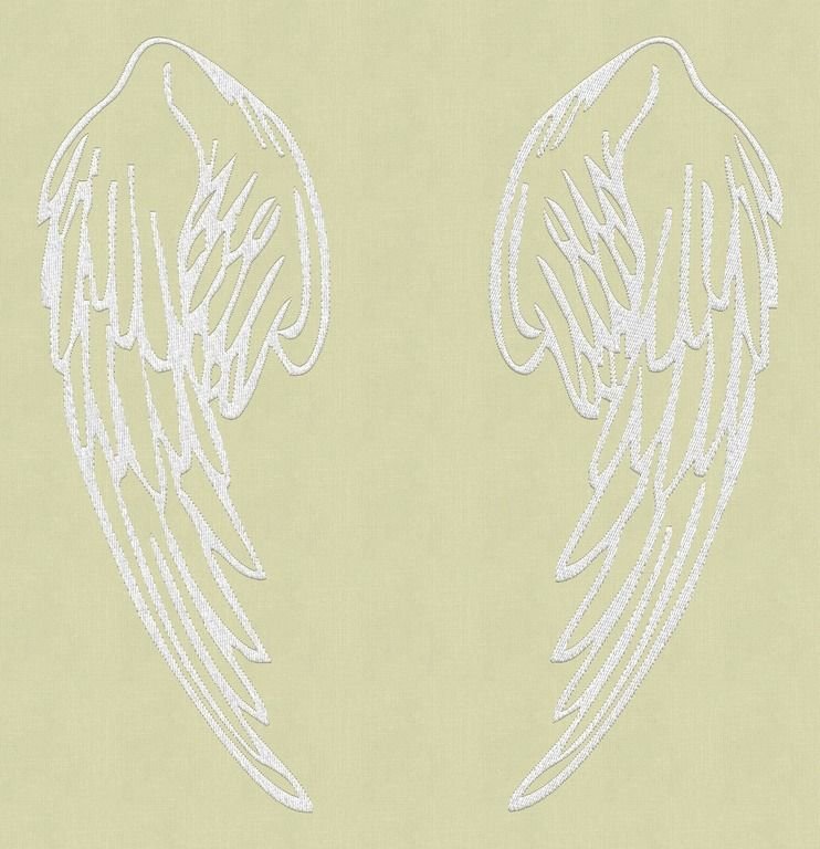 Крылышки для вышивания