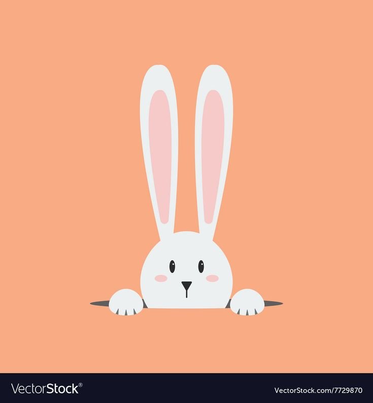 Зайчик стилизованный