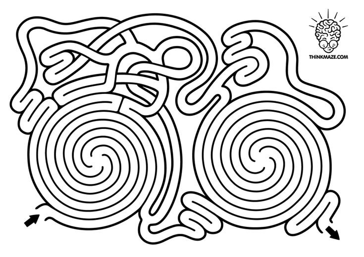 Необычные лабиринты для детей