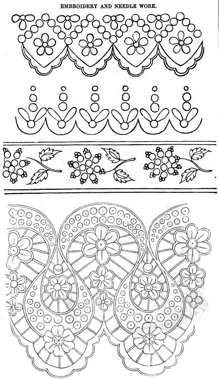 Кружево контур