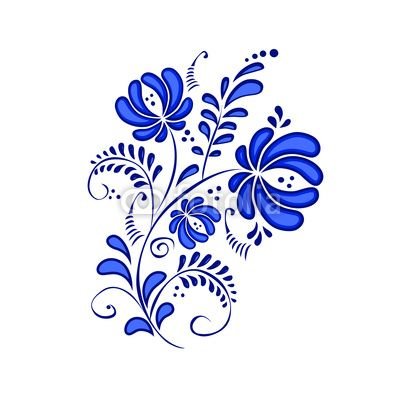 Орнамент цветы