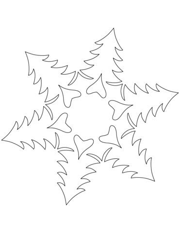 Вырезалки на окна снежинки