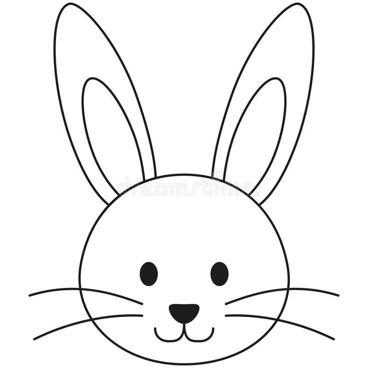 Мордочка зайчика