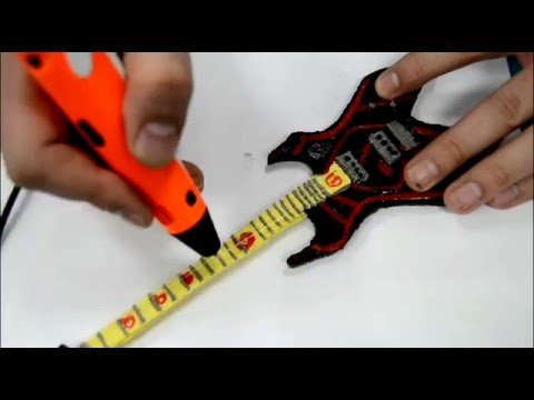 Гитара 3d ручкой