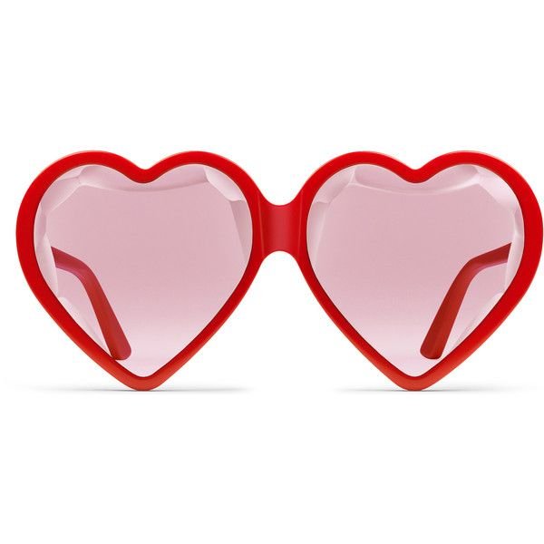 Очки сердце