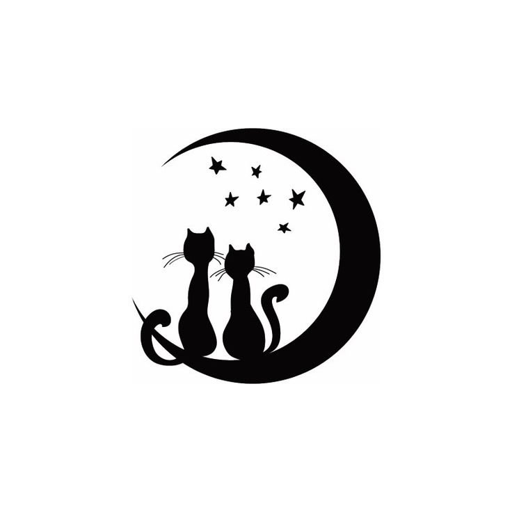 Силуэт кошки