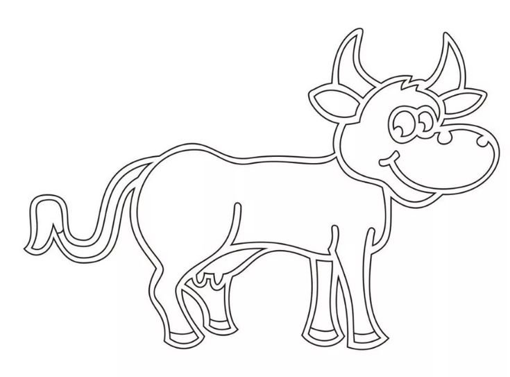 Новогодние украшения на окна бычок