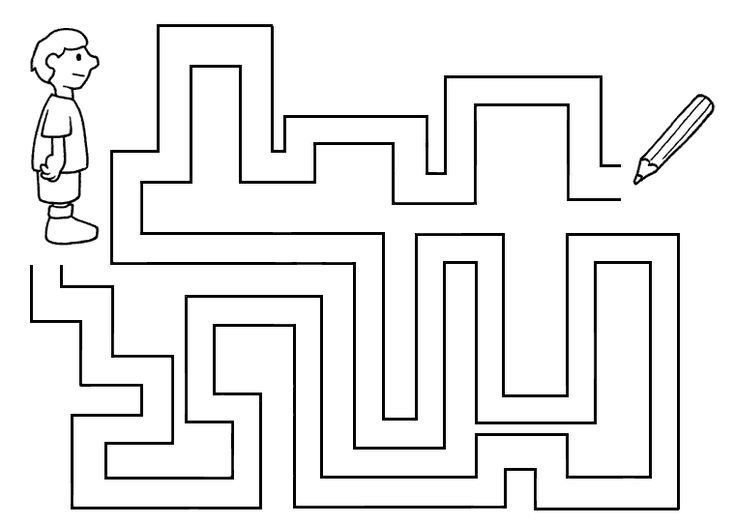 Лабиринты для старшей группы