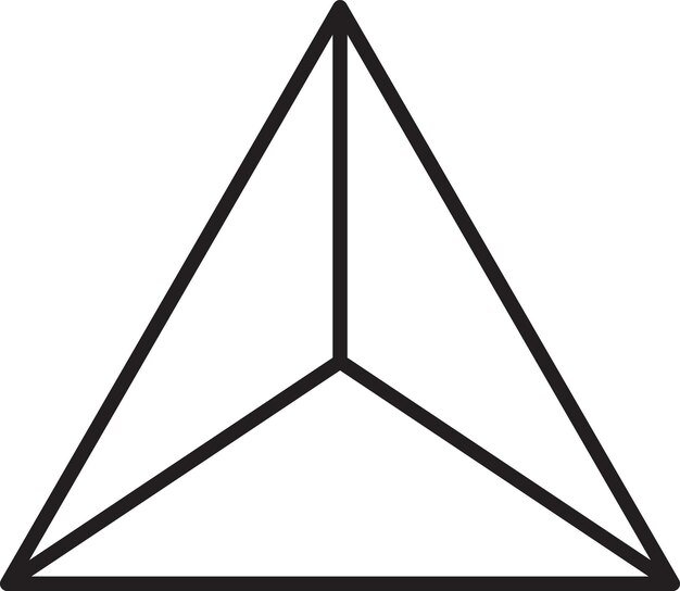 Равносторонний треугольник пирамида