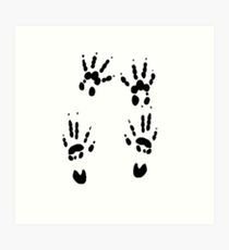 Отпечаток лапы крысы