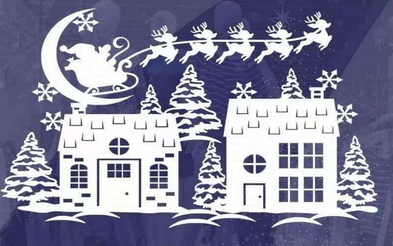 Трафарет "окна"