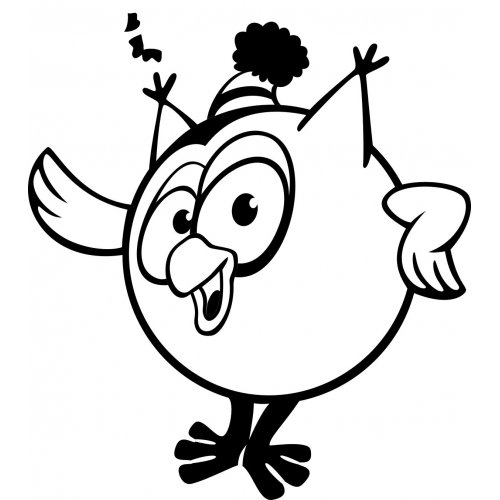 Совунья из смешариков раскраска для детей