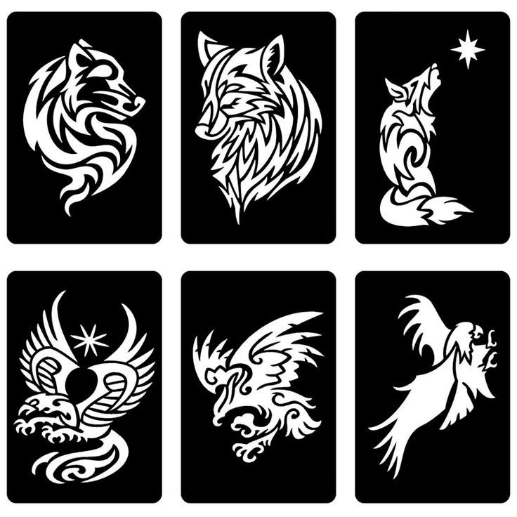 Трафарет для тату