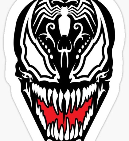 Маска Венома из бумаги