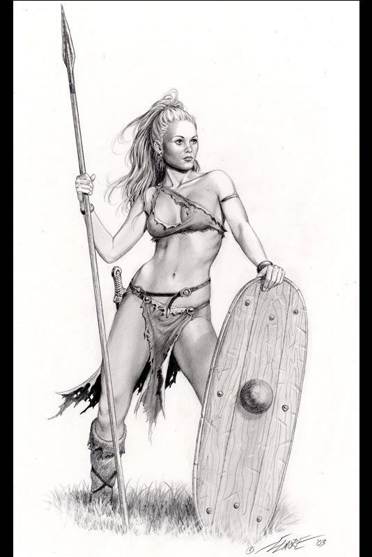 Женщина воительница