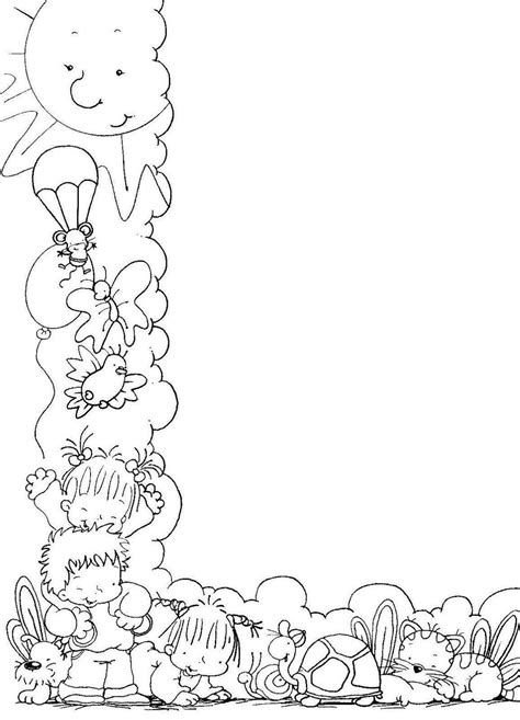 Рамка раскраска