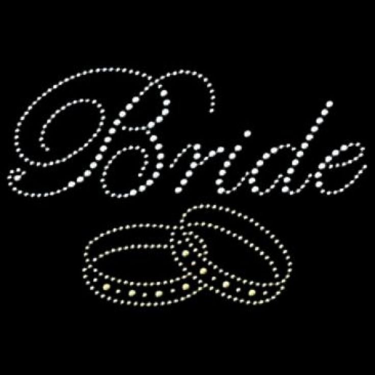 Буквы из страз