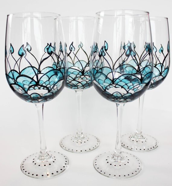 Бокалы "Blue Glass" Bogemia