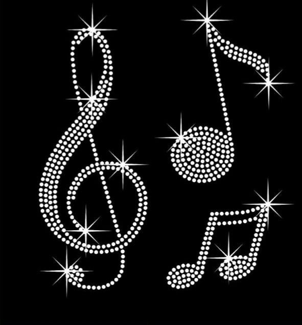 Узоры из страз