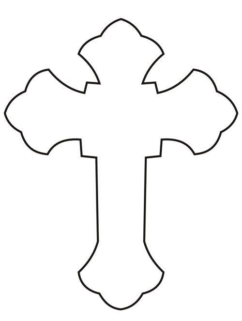 Трафареты православных крестов