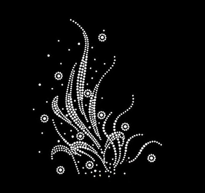 Трафареты для аппликаций из страз