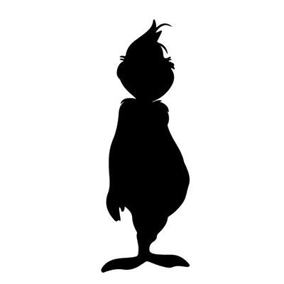 Гринч силуэт