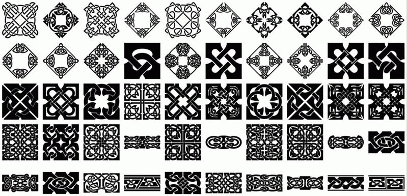 Готические узоры