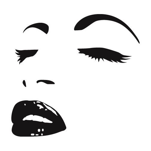 Макияж силуэт