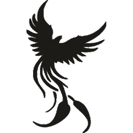 Тату черно белое