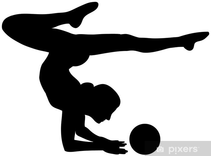 Очертания гимнастки