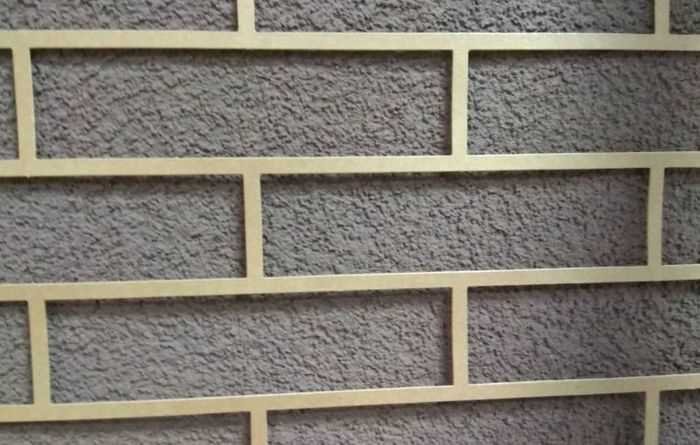 Сетка для имитации кирпичной кладки