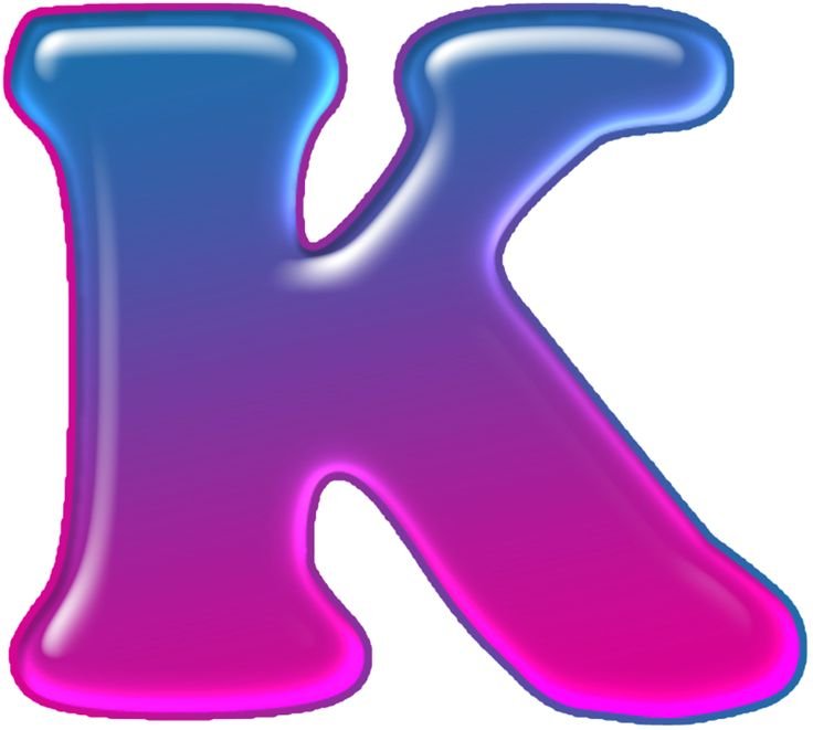 Объемные цветные буквы