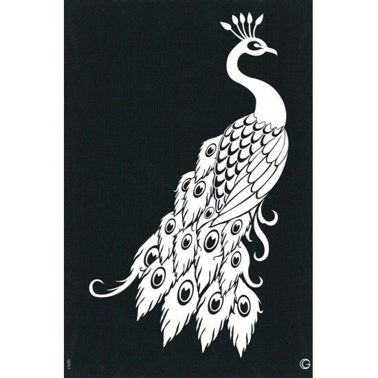 Павлин рисунок