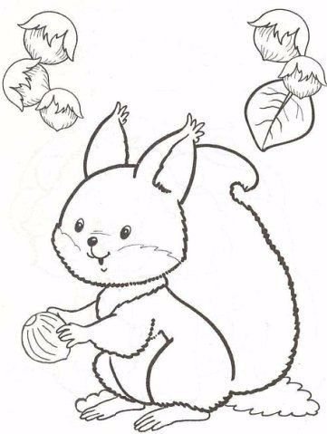 Булочка раскраска для детей