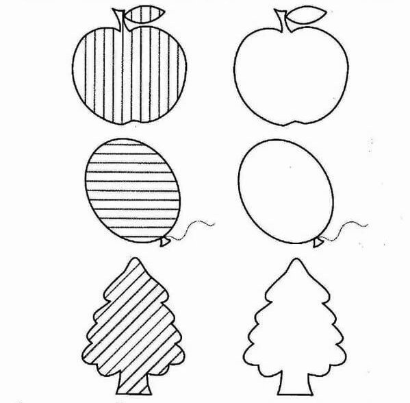 Задания для детей 6 лет штриховка