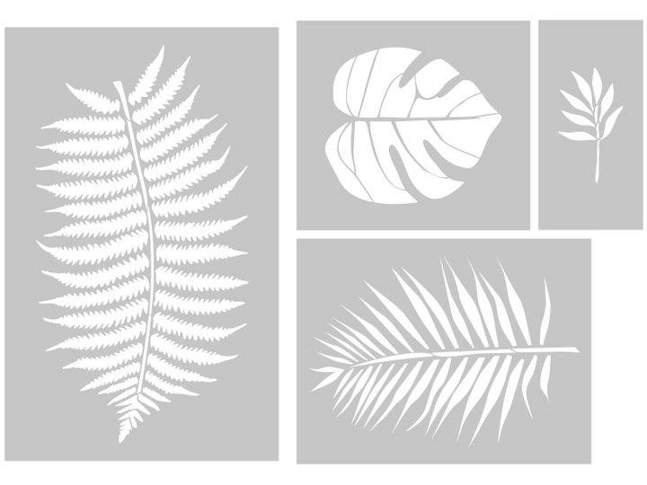 Тропические листья