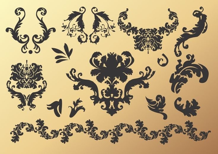 Акант орнамент Барокко