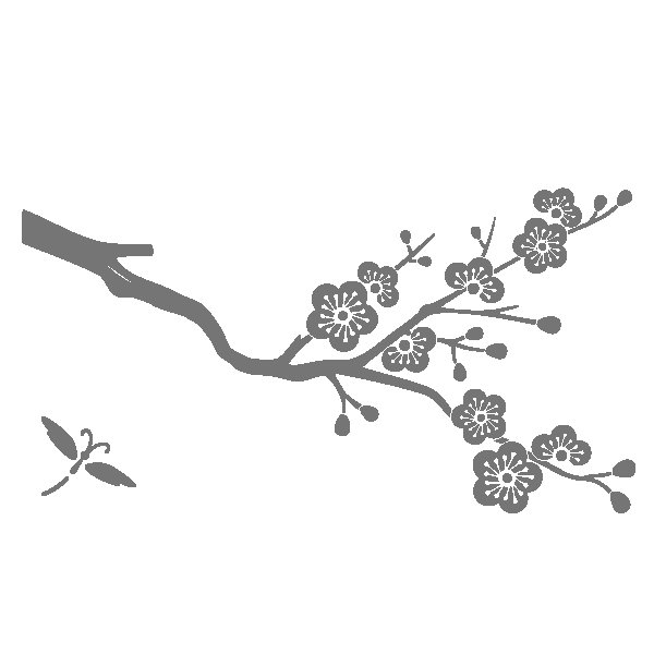 Веточка вишни