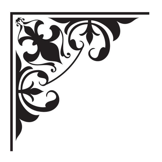 Узор уголок