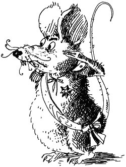 Мыши из Щелкунчика раскраска