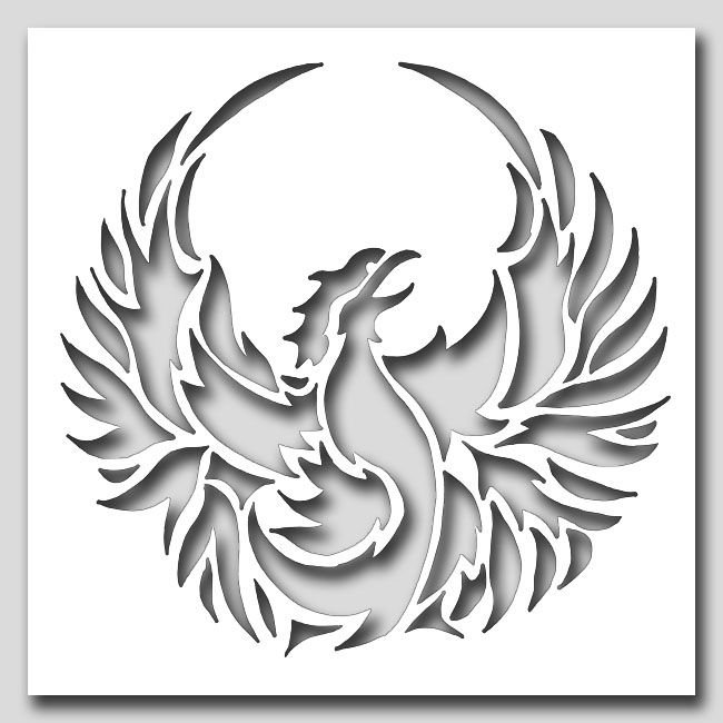 Трафарет для гравера