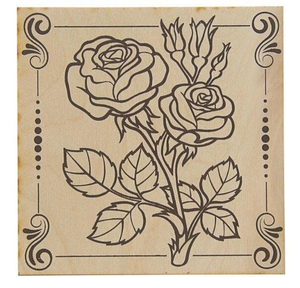 Красивые рисунки для выжигания