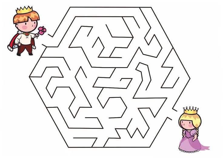 Игра Лабиринт для детей 6 лет