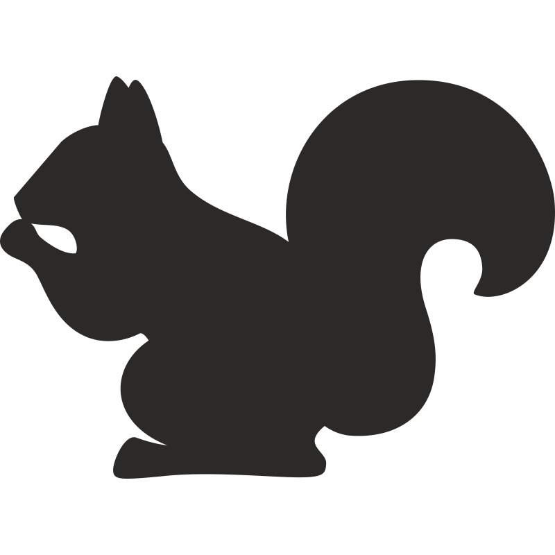 Трафарет белки