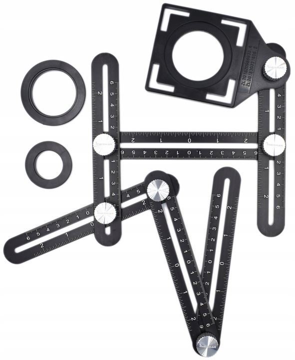 Шаблонная линейка для плитки